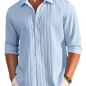 DEELMO Men's Shirts